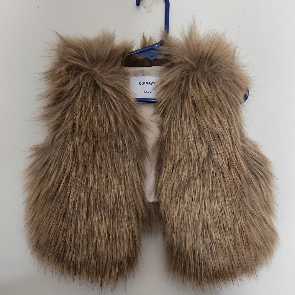 Old Navy Faux Fur Vest